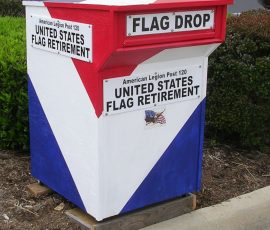 Flag Disposal Box 2103